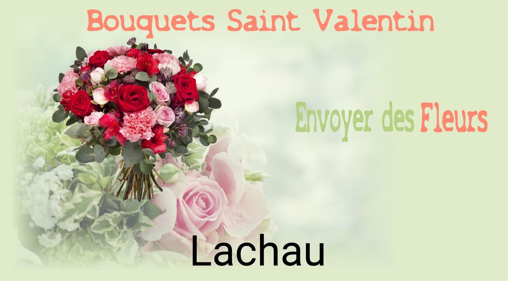 Roses de Saint-Valentin livrées à Lachau